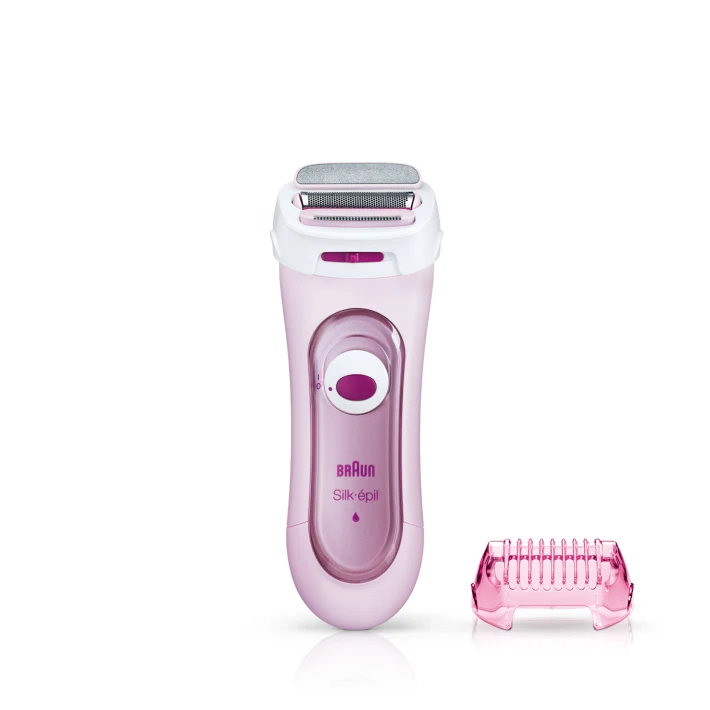 Silk-épil lady shaver LS5360 3-in-1 shaver with 2 extras.