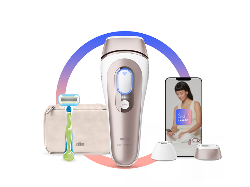 Épilateur à lumière pulsée Braun Skin i·expert PL7147 | Braun BE