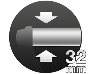 Cylindre 32 mm de largeur Cylindre 32 mm de largeur