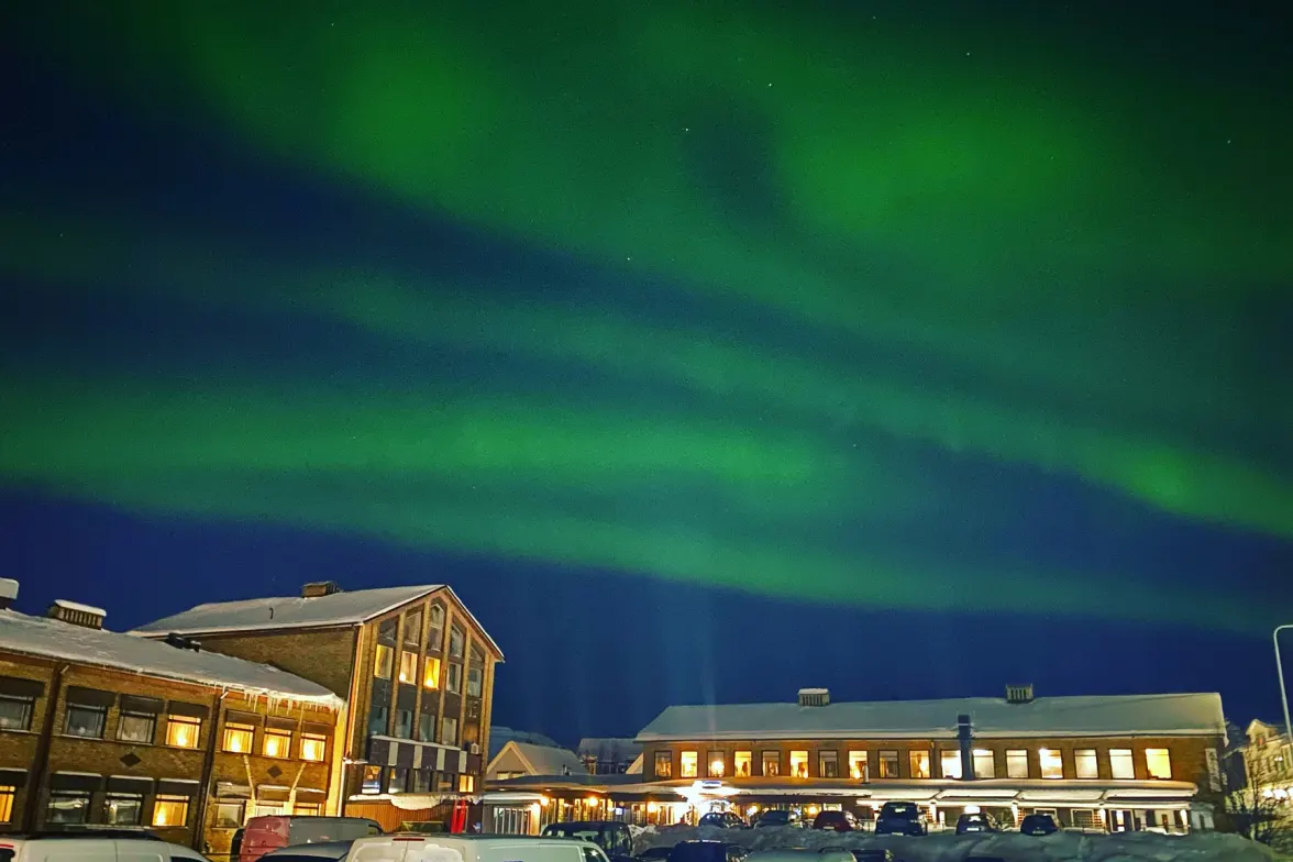 I natursköna Kiruna 