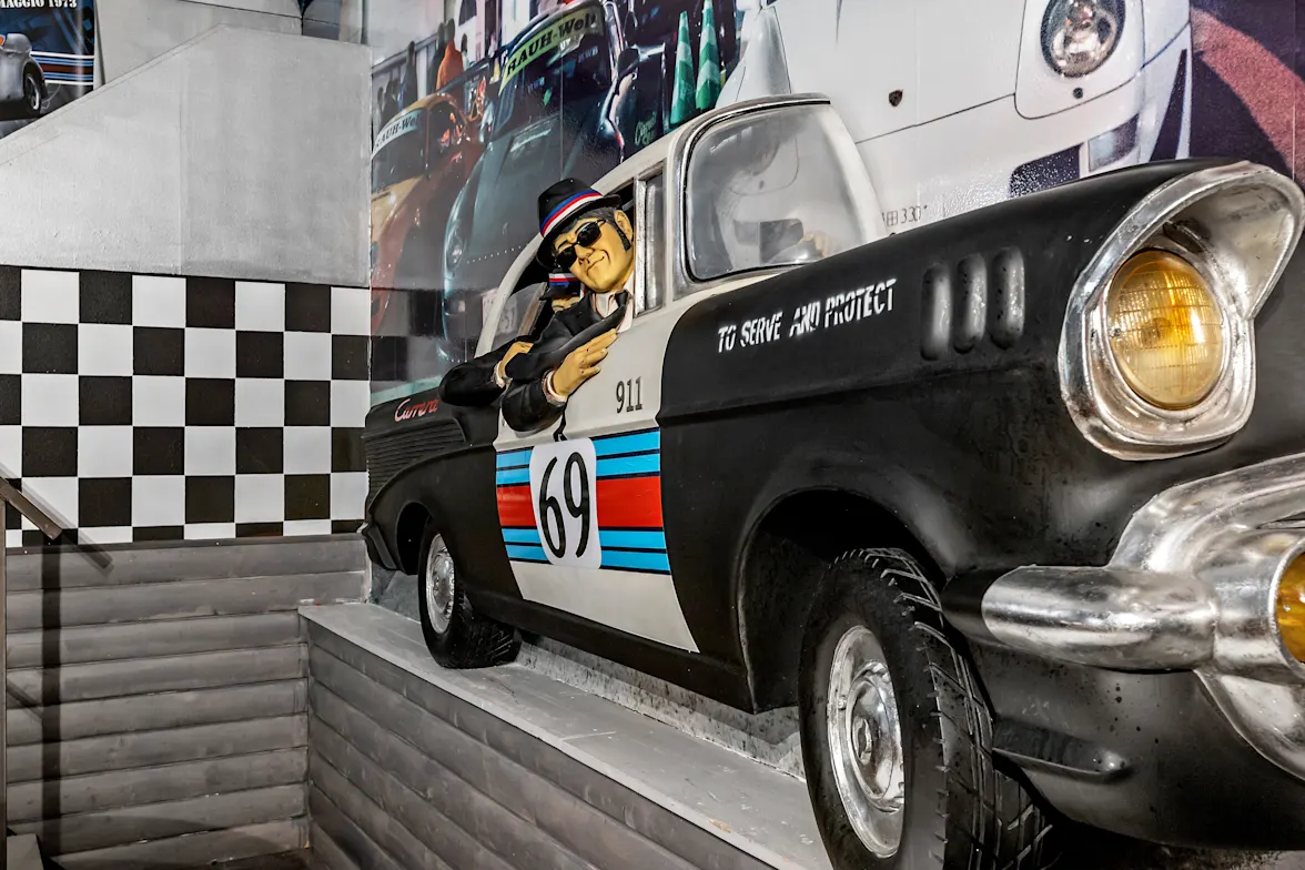 20 meter lång elektrisk bilbana