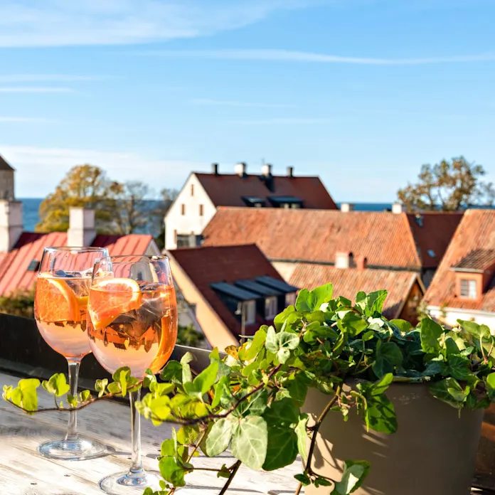 Hotell med uteservering