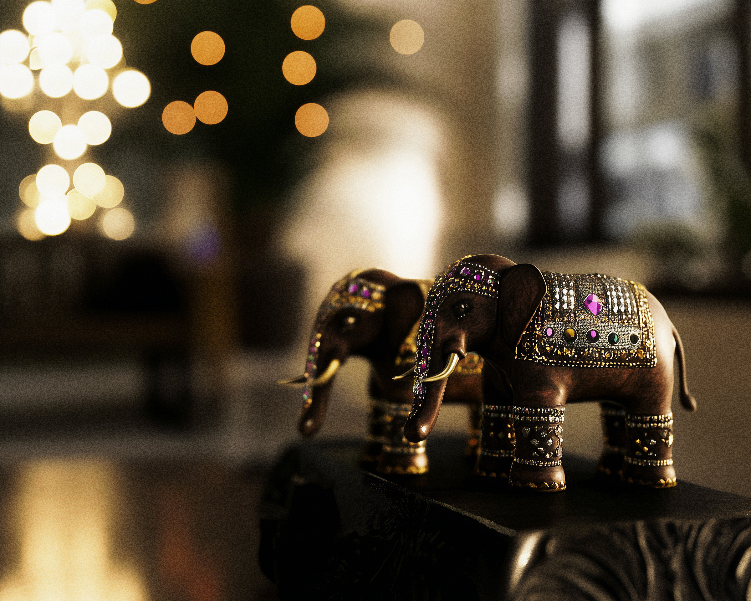 Indiske pynteelefanter