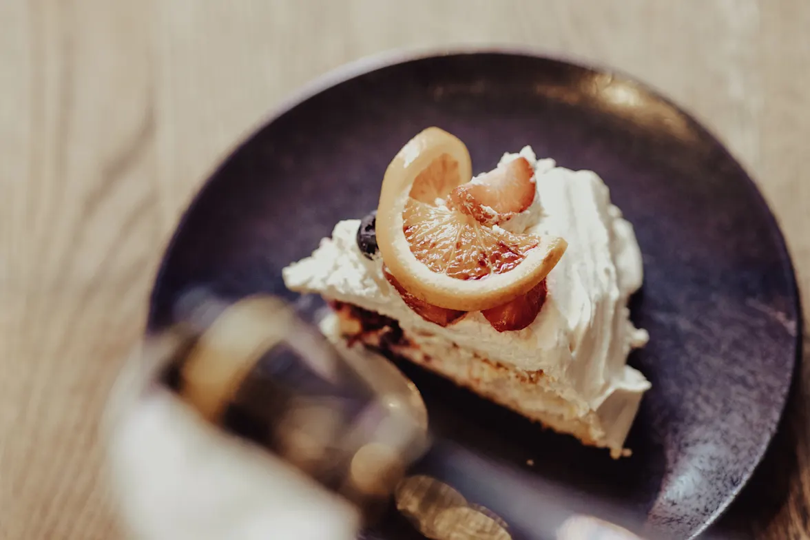 Gräddtårta till frukost