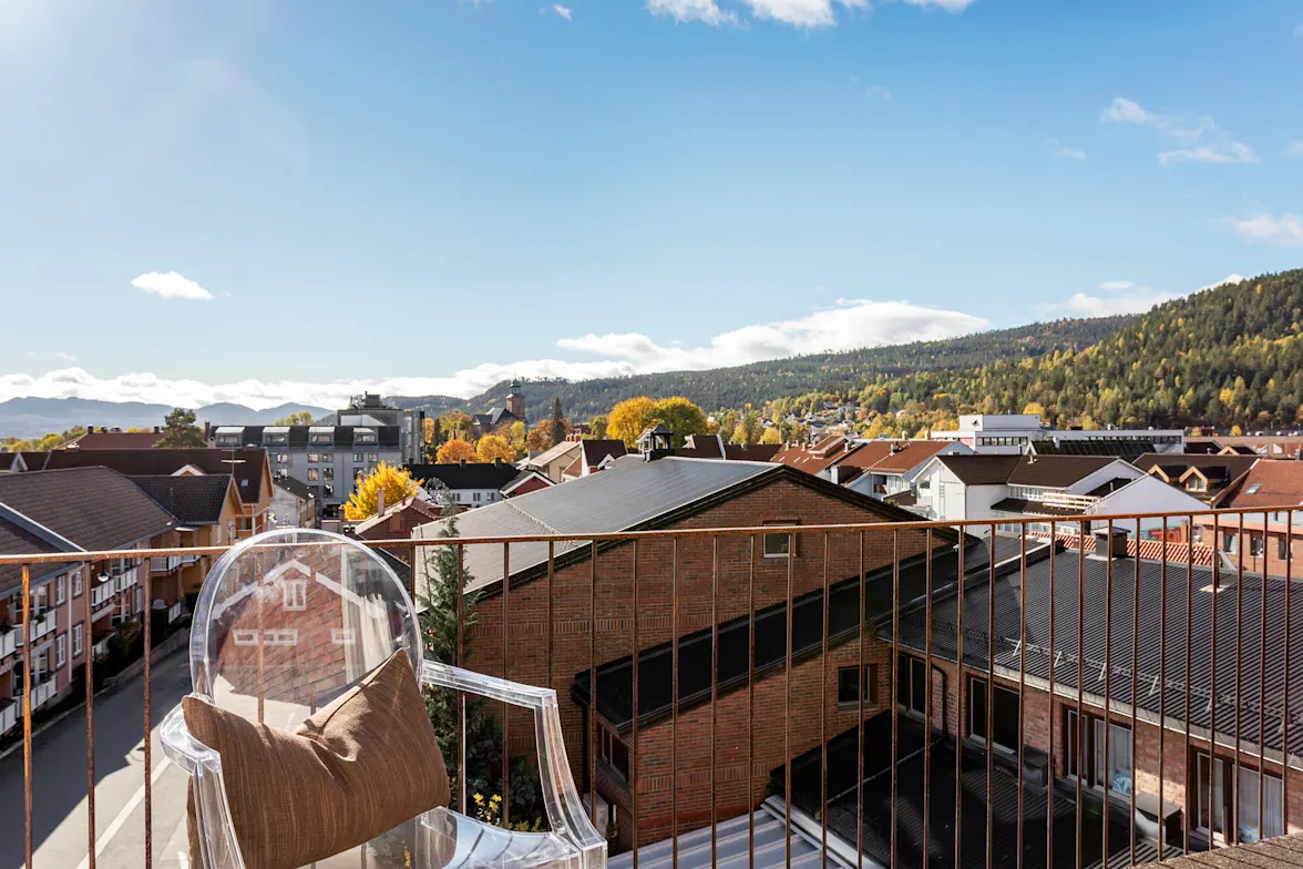 Nära motorvägen till Oslo