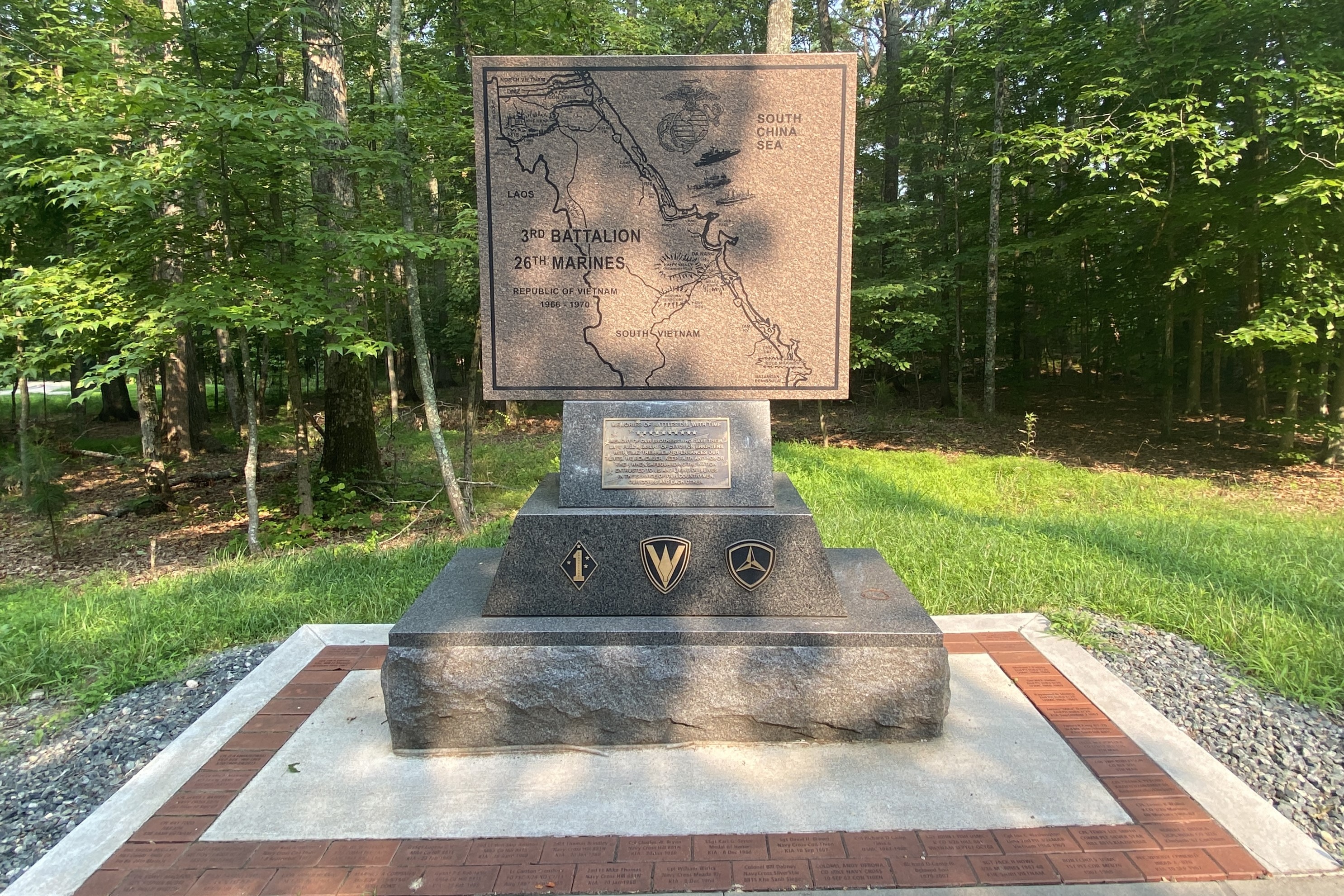 2nd Battalion 26th Marines Memorial, a War Memorial