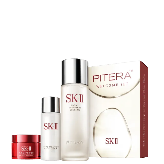 PITERA™ Welcome Set Produk Terlaris SK-II untuk Kulit Tampak Sebening Kristal