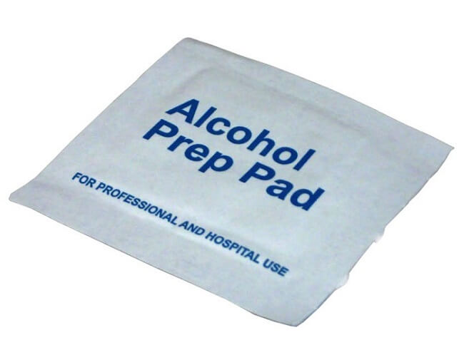 alcohol wipes uses