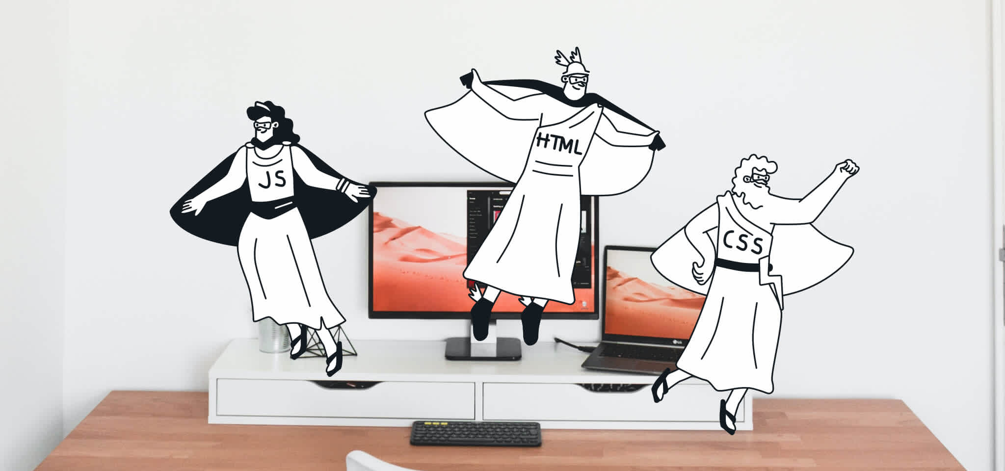 Gods in costumes