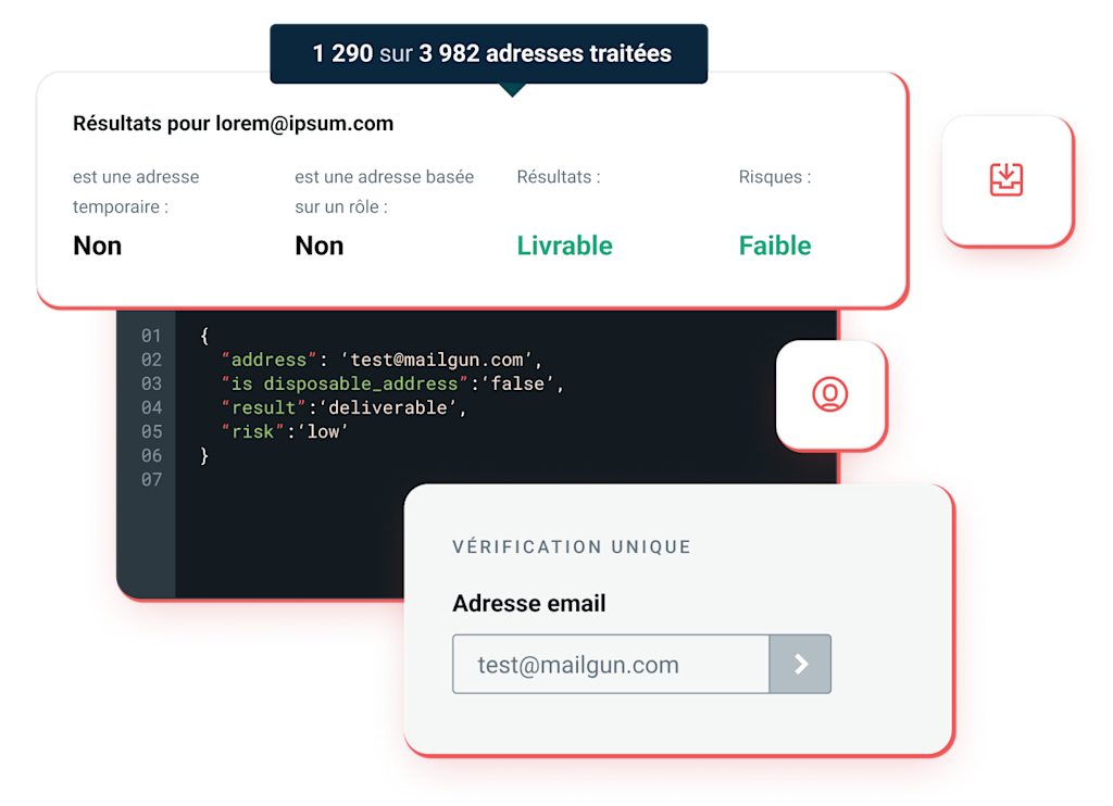 API de validation des emails unique