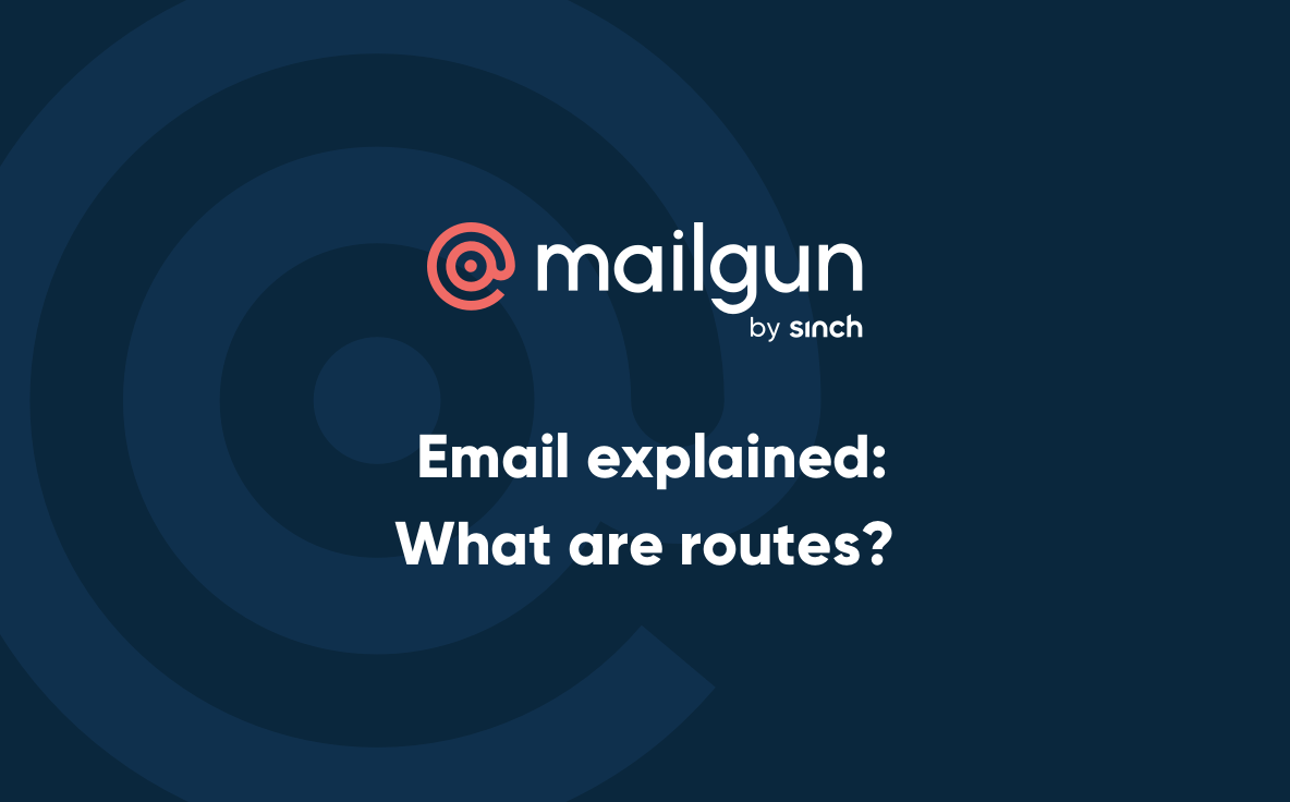 Header Image - Email explained What are routes