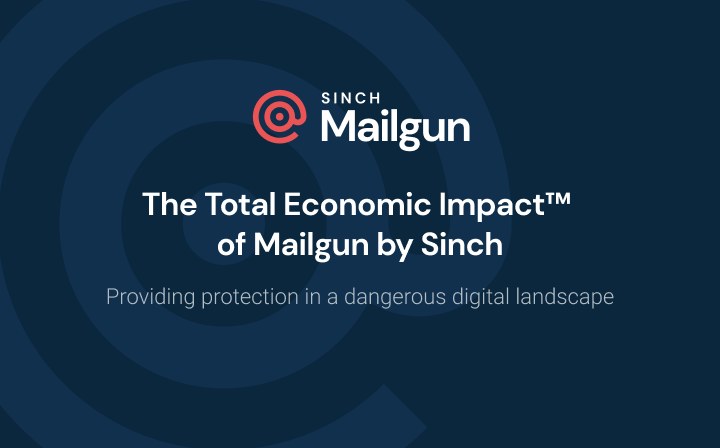 The Total Economic Impact™ of Sinch Mailgun title card