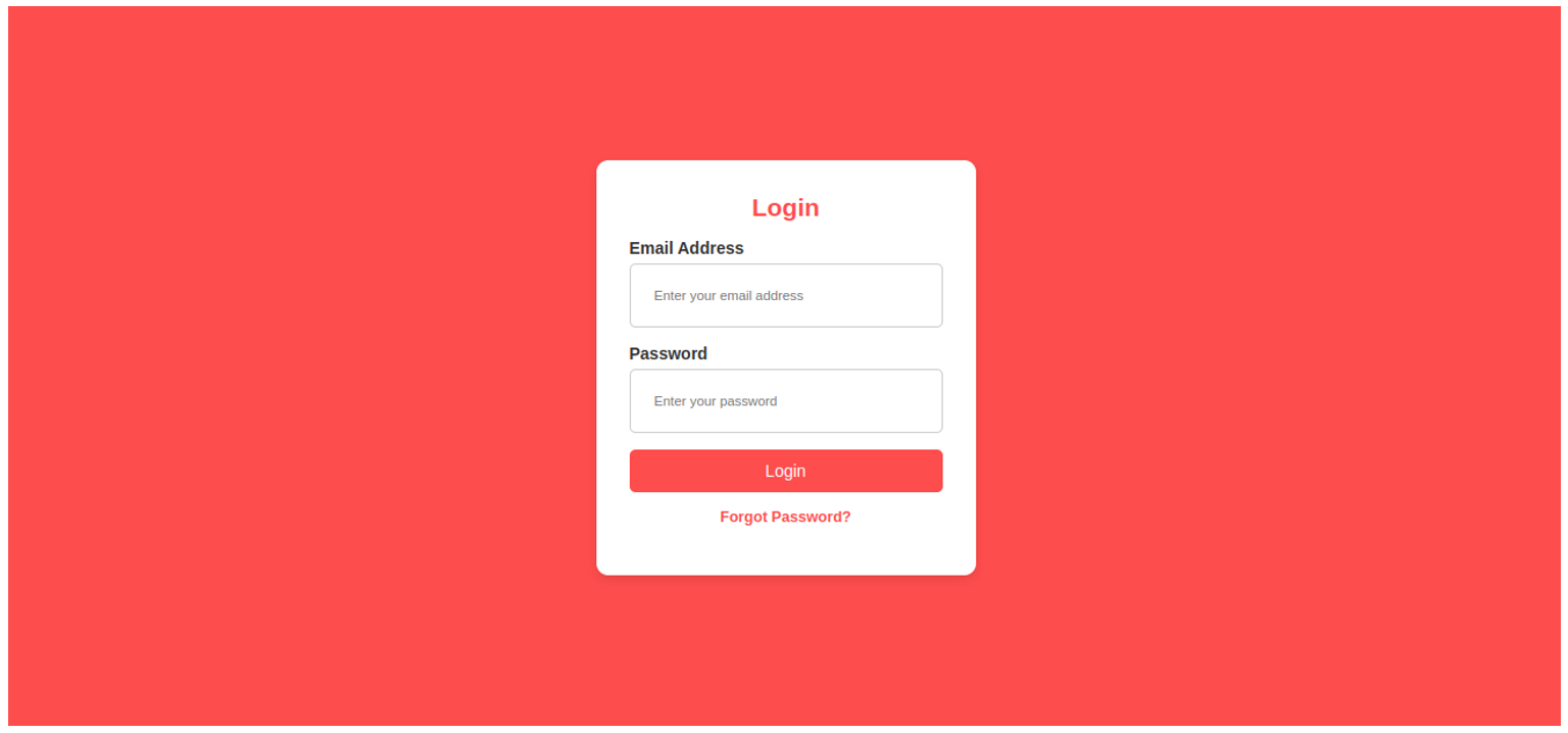 API Login Image