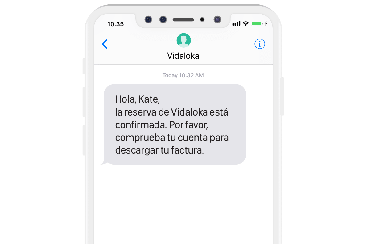 ES-Transactional-SMS mobile