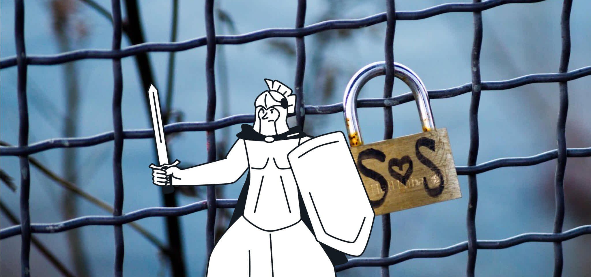 Hermès avec un sward prêt à se battre