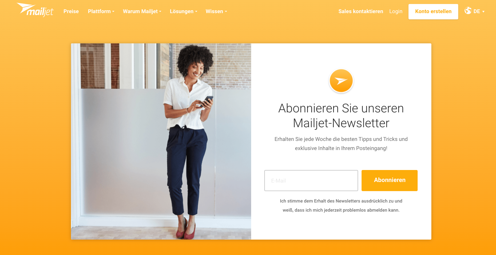 Mailjet Newsletter