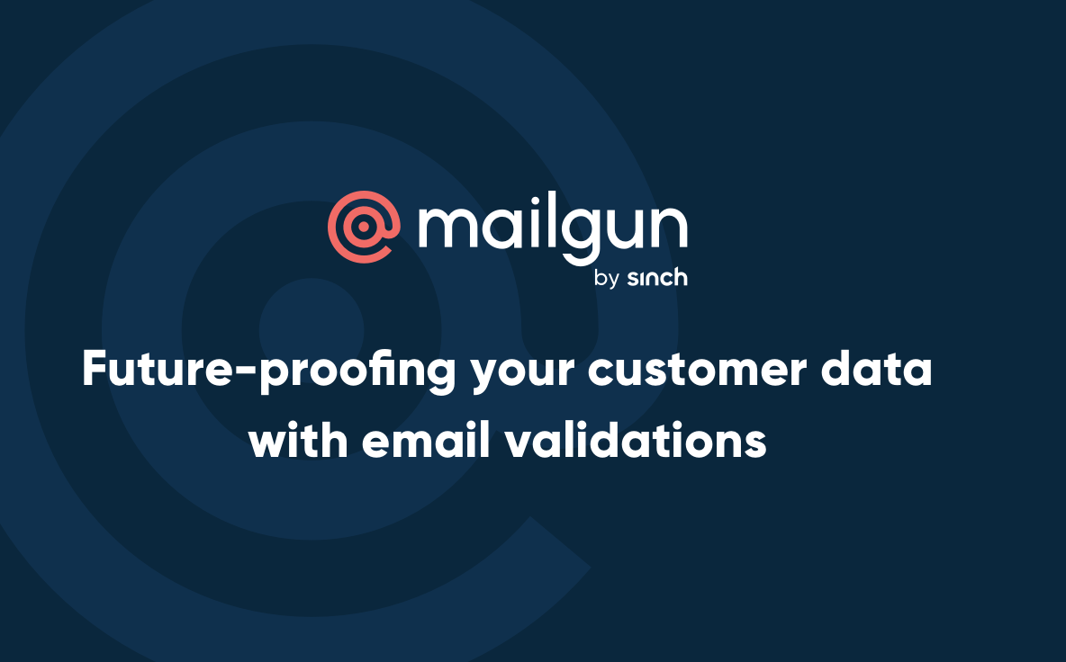 Header Image - Future-proofing your customer data with email validations