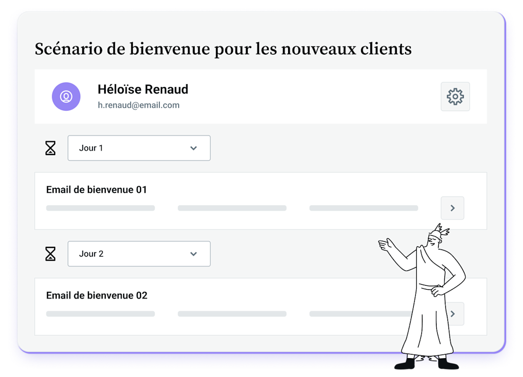 La création de workflows pour les nouveaux clients est une boîte à outils puissante.