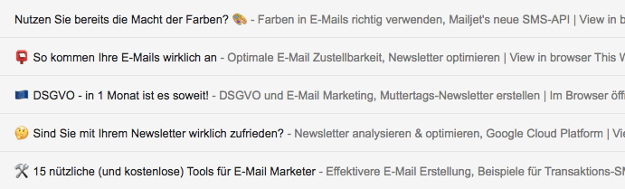 Die Perfekte E-Mail-Betreffzeile: Tipps, Ideen & Beispiele | Mailjet