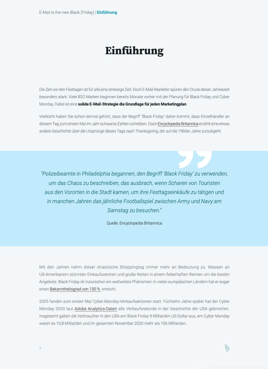 E-Mail is the new Black (Friday)