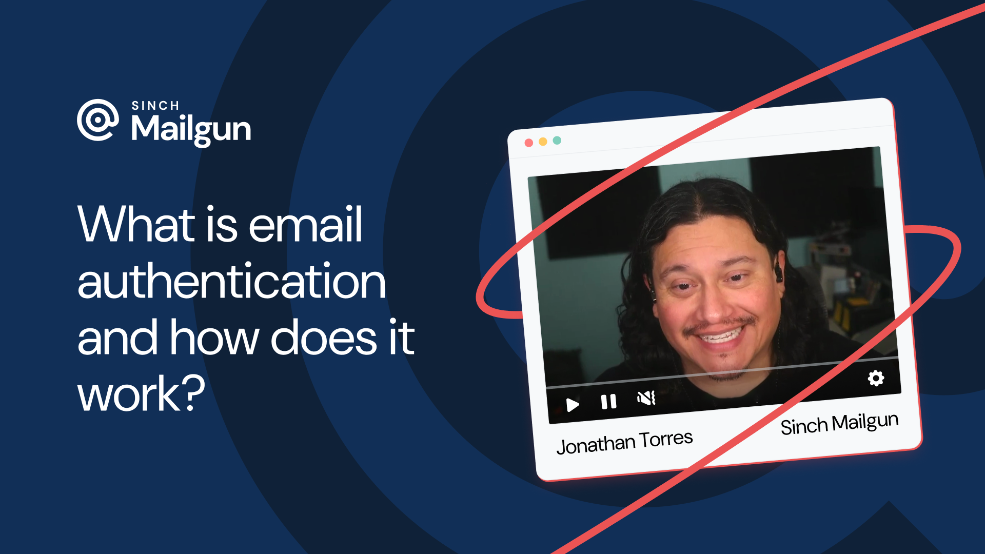 What is email authentication?