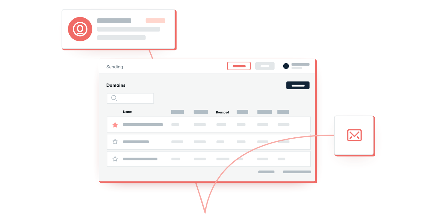 Manage email bounces.