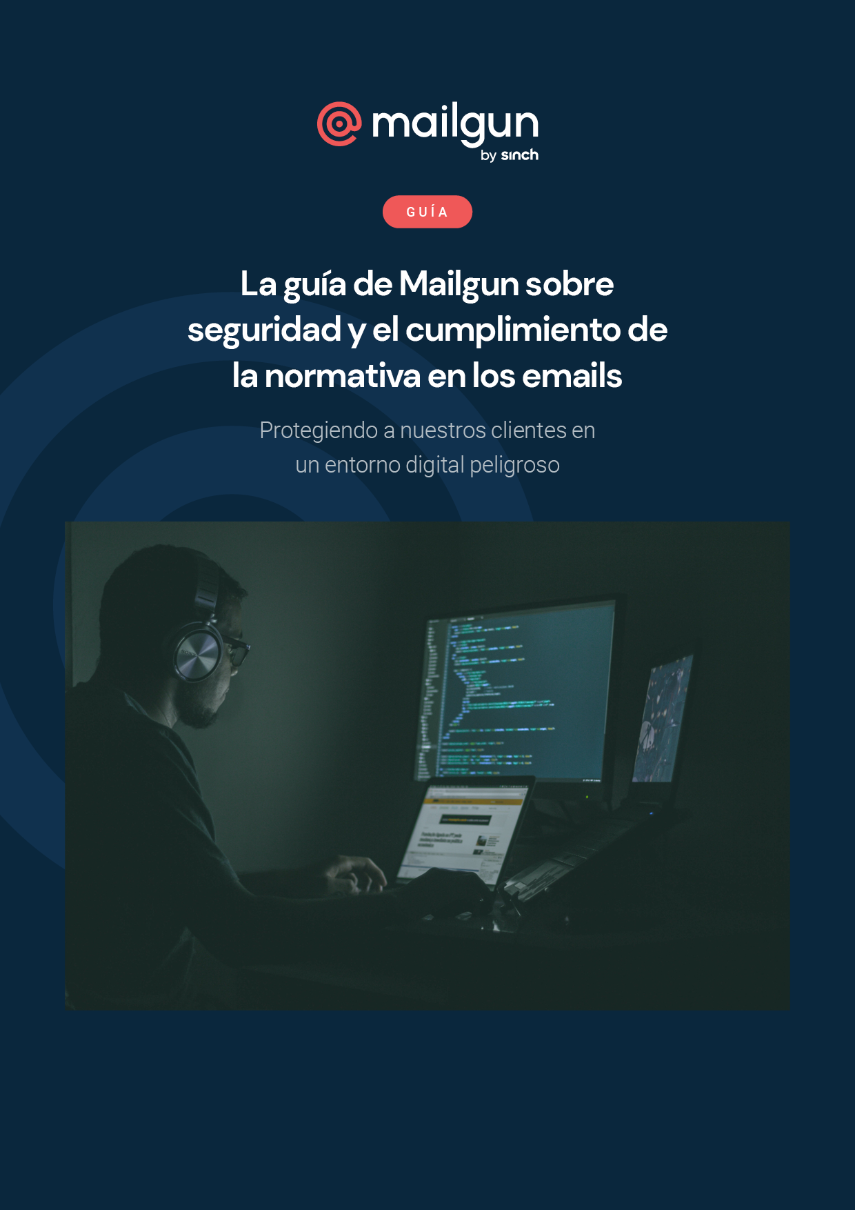 Miniatura de la portada de la guía de Mailgun sobre seguridad y el cumplimiento de la normativa en los emails