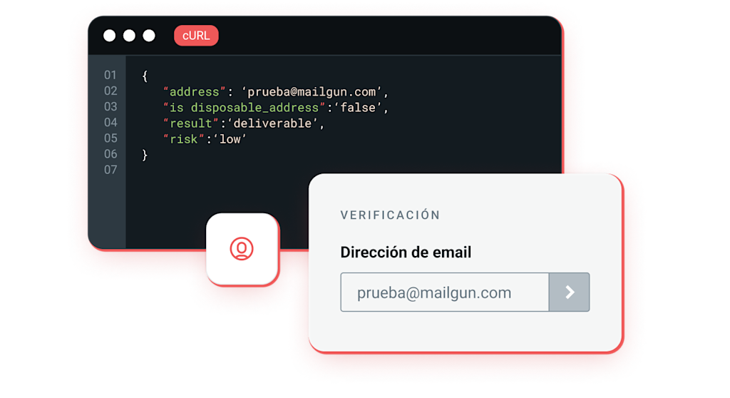 Imagen de la API de validación de emails