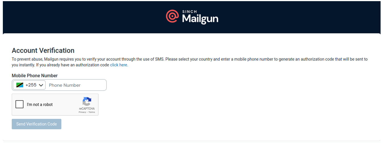 Account Verification Phone Number image