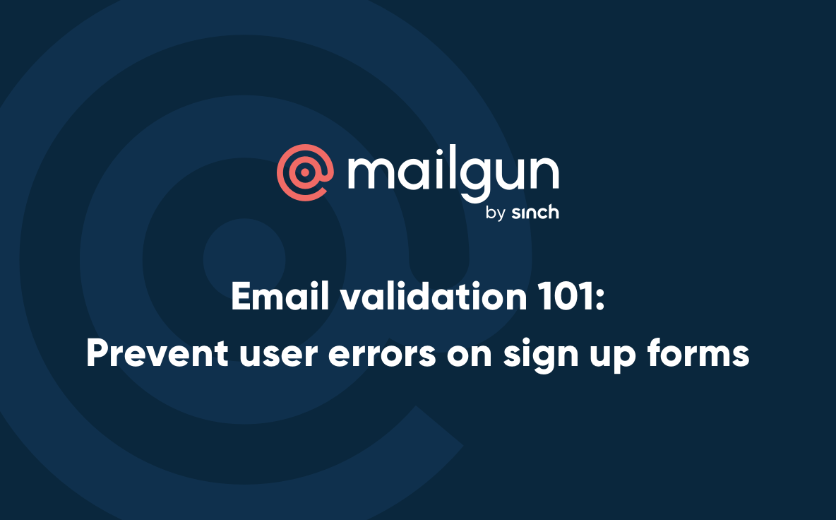 Header Image Email validation 101