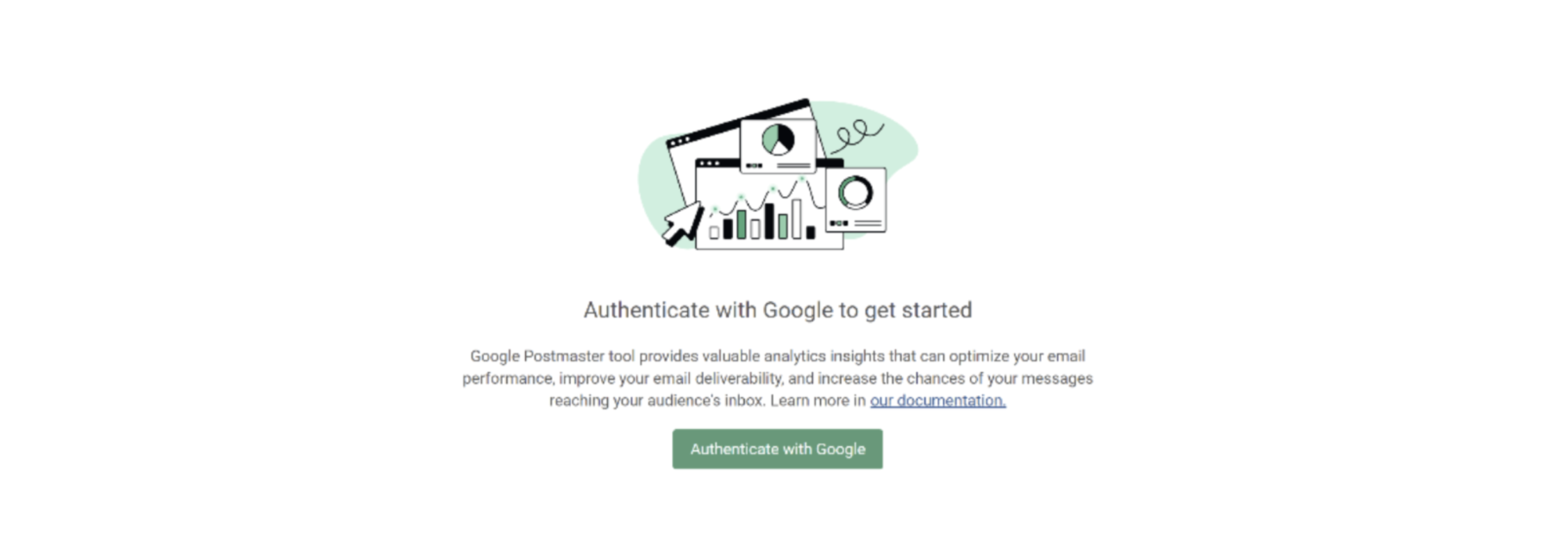 Google Postmaster tool authentication on Mailgun Optimize