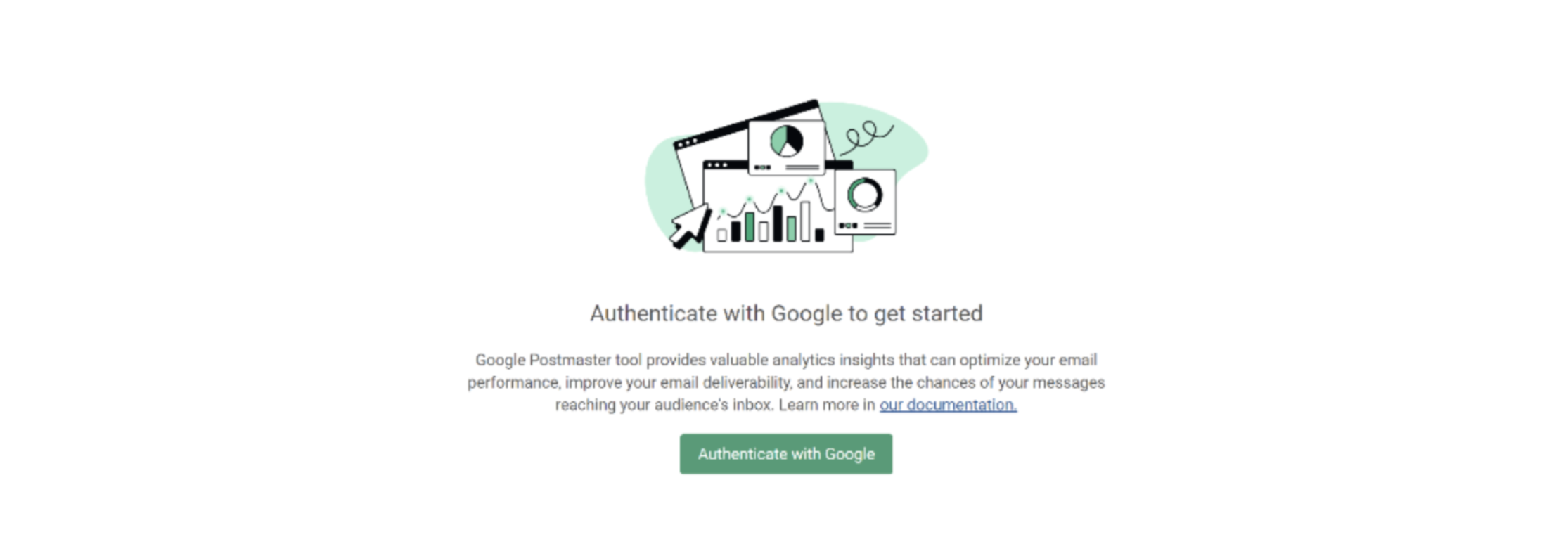 Google Postmaster tool authentication on Mailgun Optimize