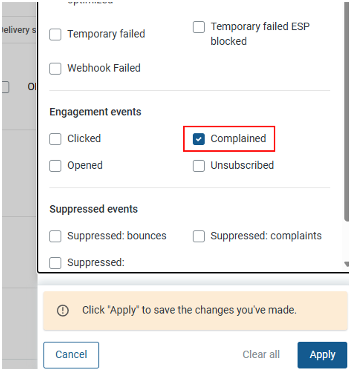 Complaint Event Image