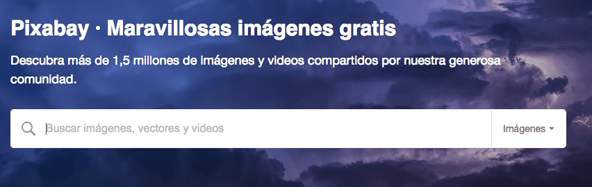 banco de imágenes gratuito pixabay