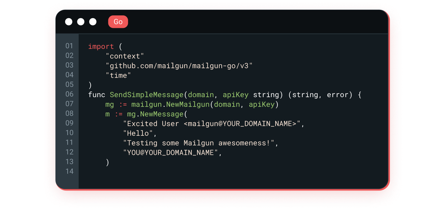 Simple Email API Setup Steps Image