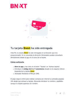 Email de Next