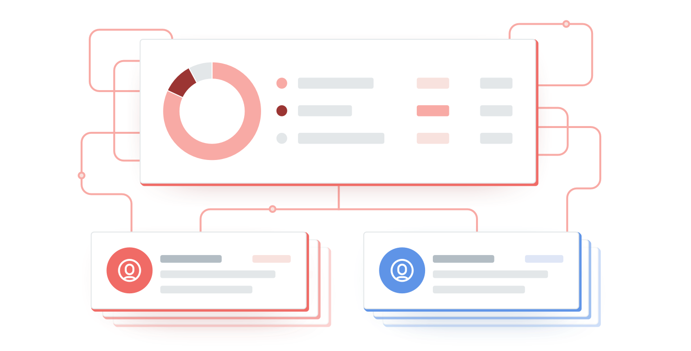 Ilustración de un icono que representa la integración.
