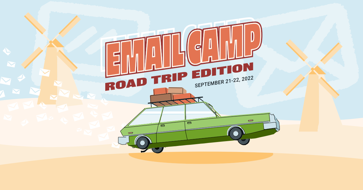 Banner para Email Camp con molinos