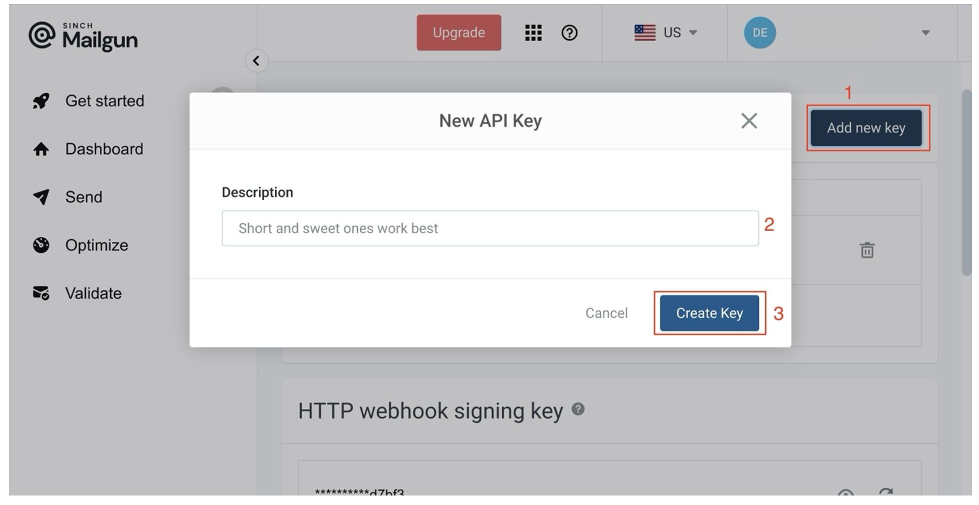 Add New API Key Image