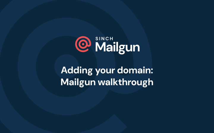 Header Image Getting started with Mailgun 