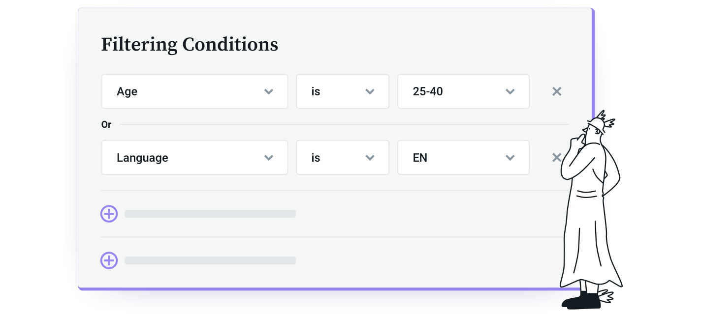 Les conditions de filtrage de Mailjet vont encore plus loin.