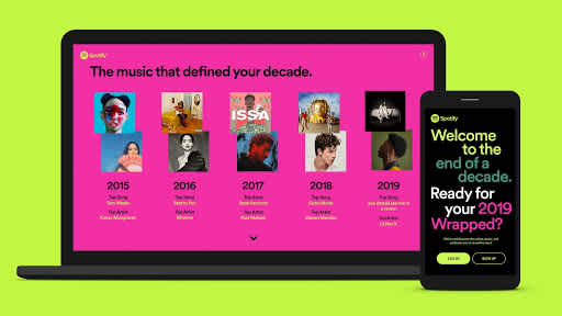 Spotify - Year in Review campaña