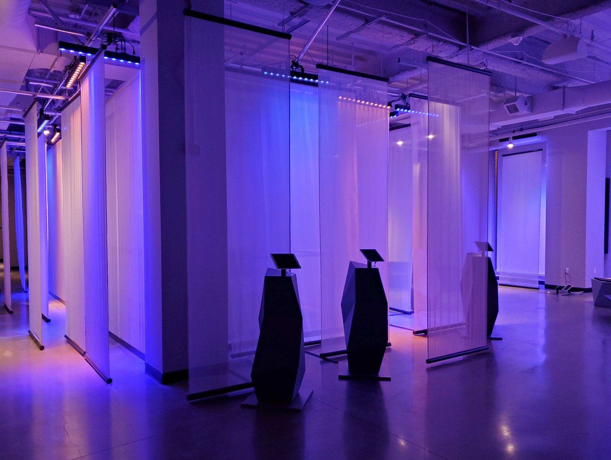 SF Popup - Check-in at Night