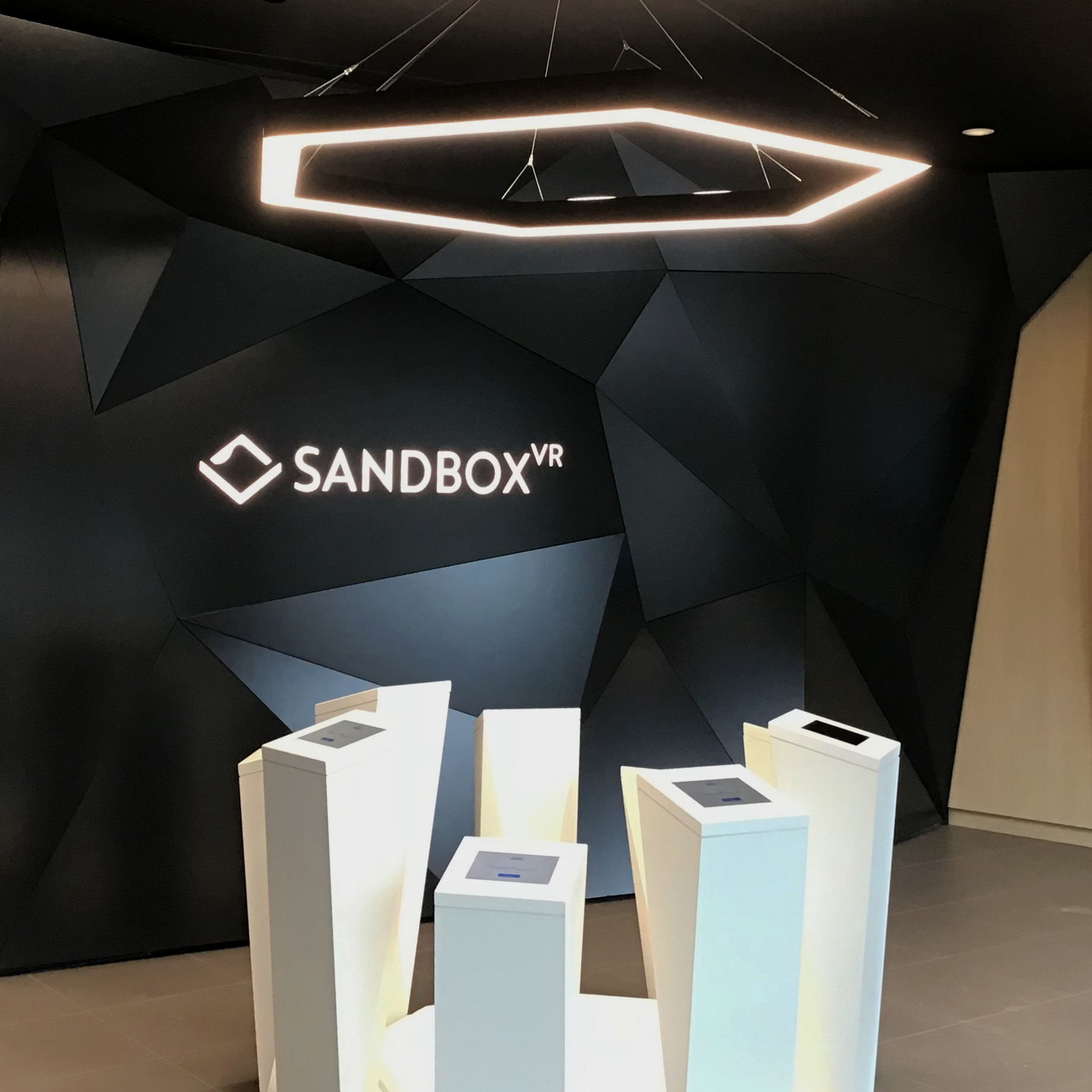 Sandbox VR - Oakbrook Center Check-in Area