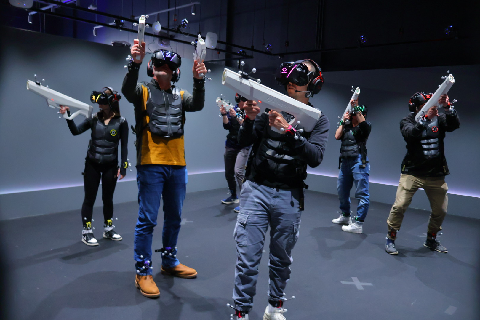 Team building in VR experience
