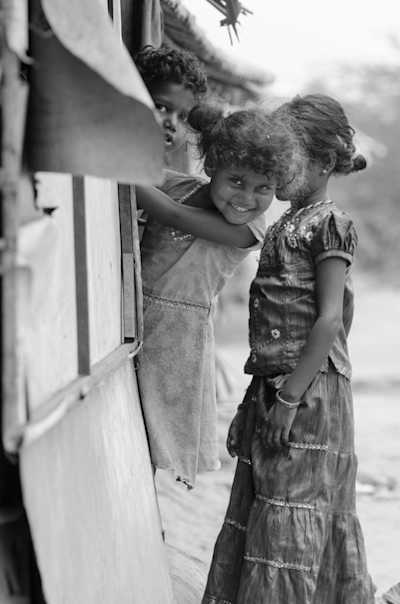 Peak-a-boo: This one is definitely not camera shy