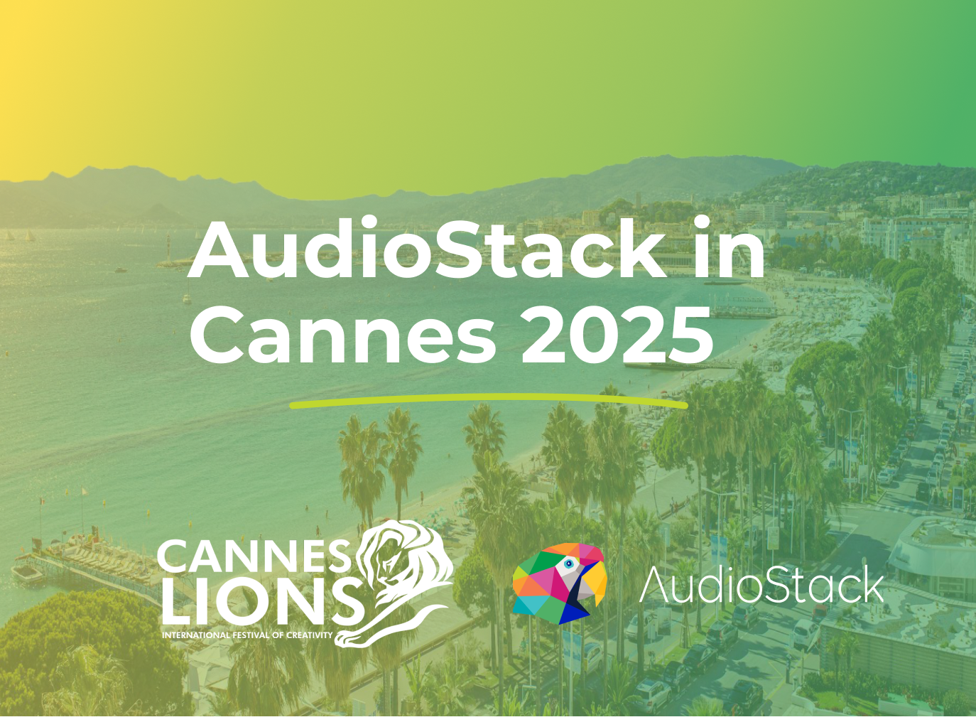 What an incredible week it was for AudioStack at Cannes Lions International Festival of Creativity 2025. From inspiring breakfast sessions and exclusive panels to buzzing happy hours and unforgettable client & partner dinners, we made the most of every moment. The future of audio and creativity is bright, and we're just getting started.