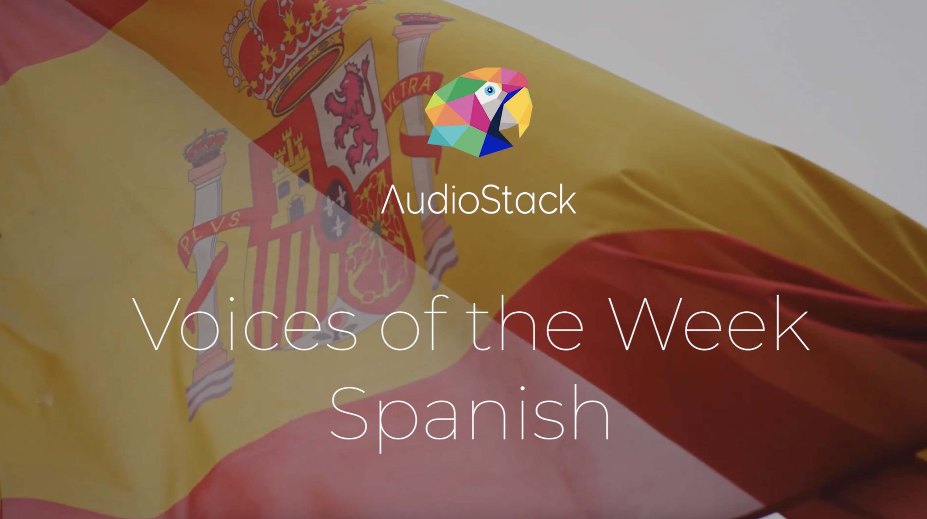 Discover ✓ AI Voice of the Week: AudioStack’s top Spanish TTS ✓ Dynamic and engaging Spanish voices for every need ► Check out the highlights now!