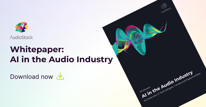 Al in the audio industry