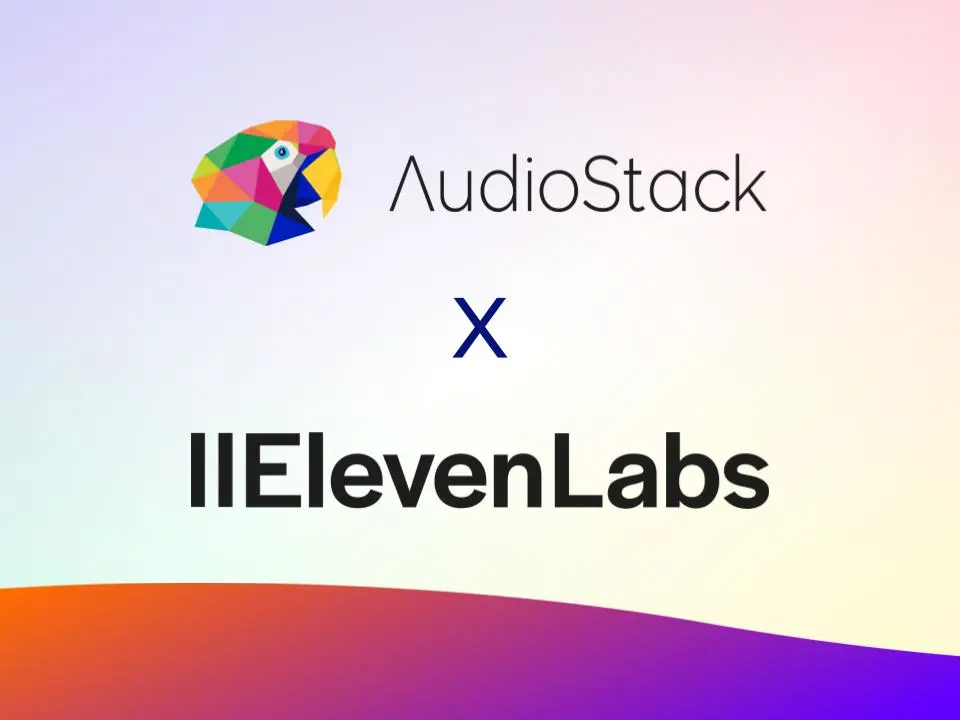 We are delighted to announce our partnership with ElevenLabs. 